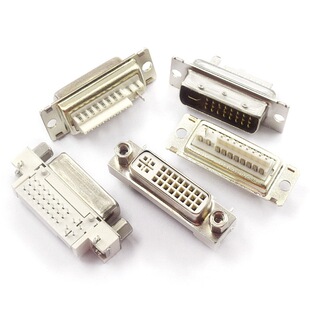 DVI24+5 ����ĸ�^DVI-I DVI�D�Ӿ����^���Ӻ��ӹ��^/ĸ�����^90��
