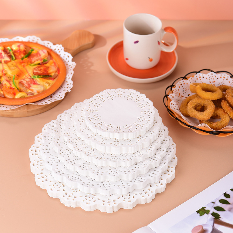 Food-grade lace oil-absorbing paper