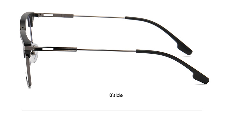 Basic Einfacher Stil Einfarbig Ac UV400-Schutz Quadrat Halbbild Männer Sonnenbrille display picture 8