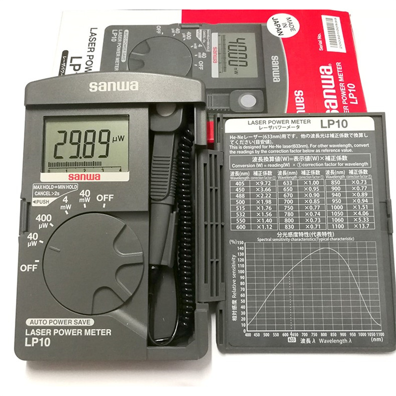 sanwaձLP10ᱡ⹦ʼ40mWʲ400-1100nm