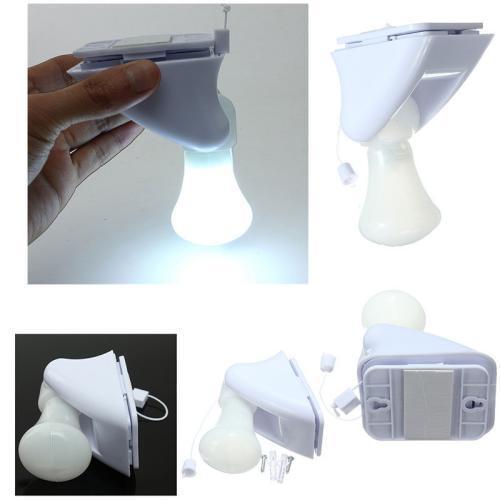 Cross-border mini pull cord light bulb home lighting decoration bedside cabinet night light portable installation 3LED pull cord light