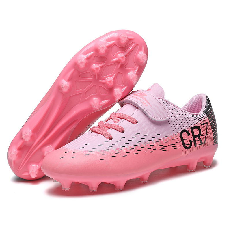 Zapatos de Fútbol con Tacos para Niños con Suela de TPU, Cierre de Velcro y Duraderos para Entrenamiento