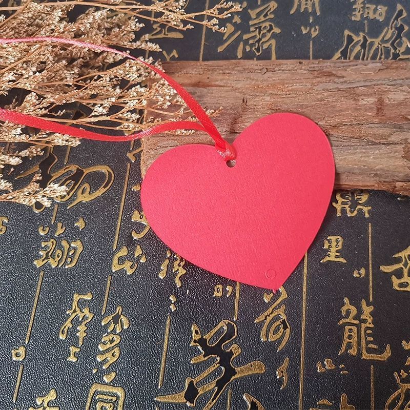 我为祖国送祝福手写空白心愿卡祈福墙吊牌国庆节日红色主题祈愿卡|undefined