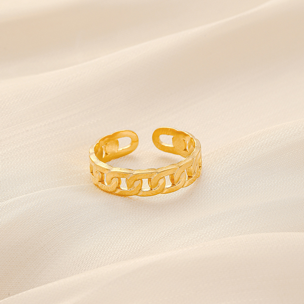 6g Weight Open Ring Classification Adjustable Ring Size 1 Piece Quantity Daily Occasion Stainless Steel Material Star, Heart Shape Pattern Women'S Gender Plating Design Simple Style Style Simple Style Star Heart Shape Stainless Steel Plating Open Ring 1 Piece 40
