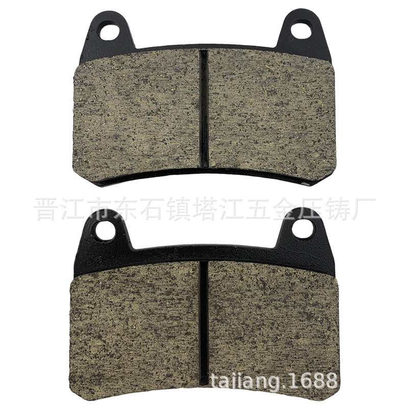 Aplicable Qianjiang Pastillas de freno de motocicleta Fábrica de soporte directo de fábrica Base de cobre Accesorios de alta calidad Pastillas de freno de disco resistentes al desgaste