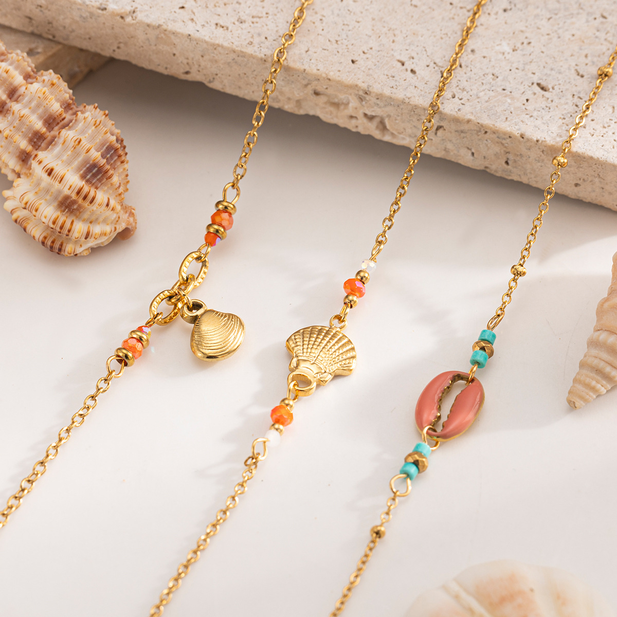 Tena Pulsera de acero inoxidable europea y americana Pulsera de acero de titanio fresca de color simple y de alto nivel Joyería de explosión transfronteriza para mujer