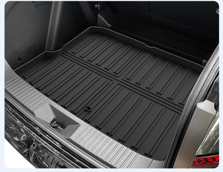 Suitable for 25 Toyota Bz5 Car Floor Mats, Dirt-Resistant and Waterproof, Special Car Floor Mats, Tpe Floor Mats, Trunk Mats