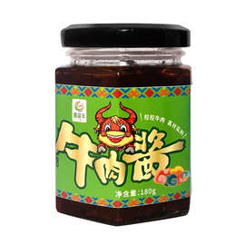 牛肉酱拌饭拌面酱料下菜酱汁罐装宿舍下饭180克