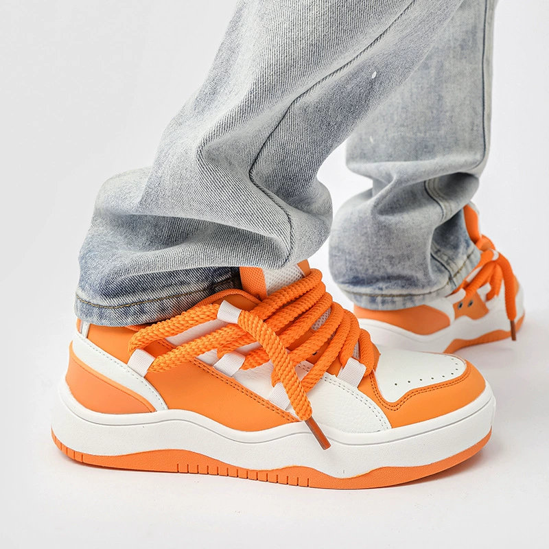 Мужские и женские кроссовки, модные осенние дышащие спортивные кроссовки для студентов колледжей, старшеклассников и младших школьников, обувь для больших детей в американском стиле ретро.