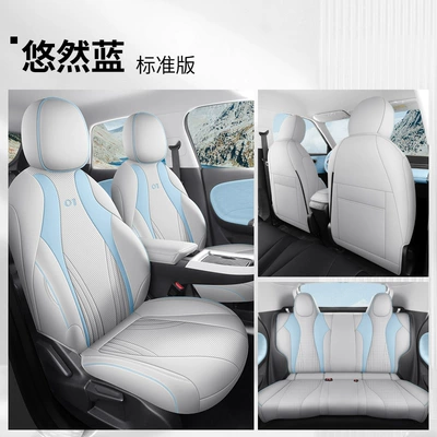 cover four seasons fully surrounded — Modelə uyğun (Original) oturacaq örtükləri - standard-edition-leisurely-blue-rear-all-inclusive-dongfeng-nano-01