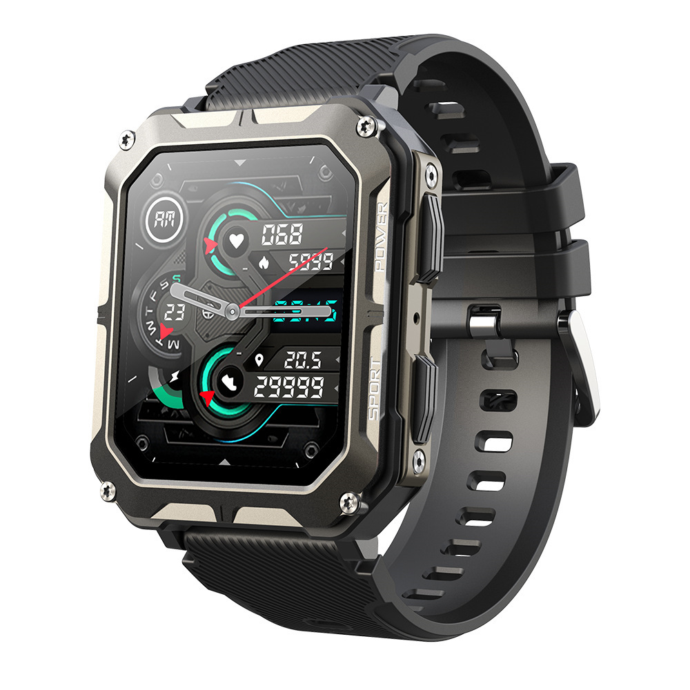 Nuevo producto transfronterizo C20PRO, reloj inteligente con llamadas Bluetooth, monitor de ritmo cardíaco deportivo, presión arterial, monitorización del sueño, batería de larga duración, venta directa de fábrica