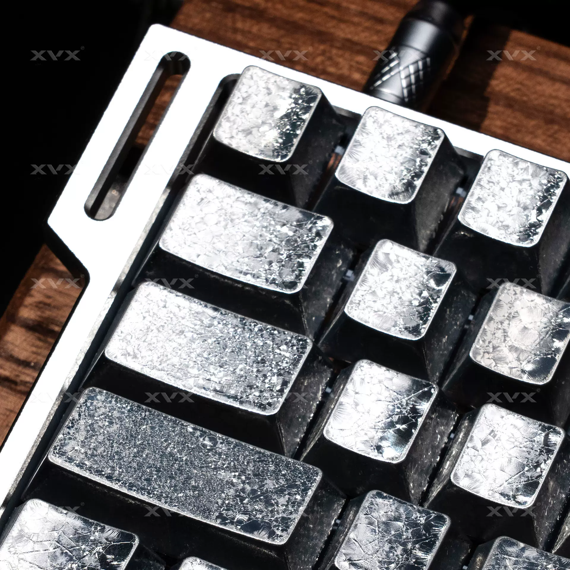XVX冰霜键帽金属质感客制化机械键盘适用于wooting60跨境亚马逊