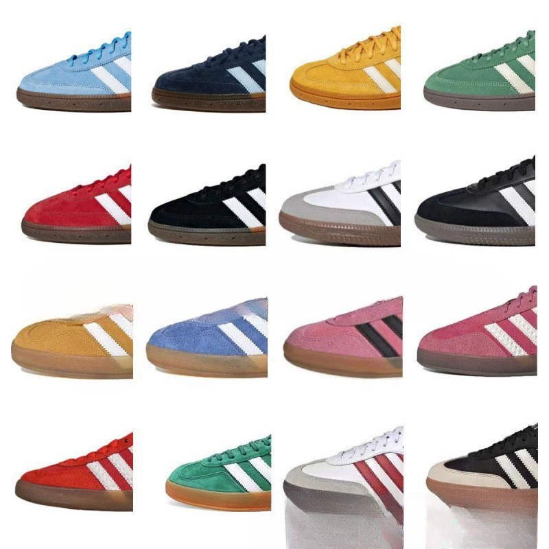 Putian Shoes Samba Training Shoes Adidas Originals Unisex Versatile Sneakers Casual Sports Shoes White Sneakers
