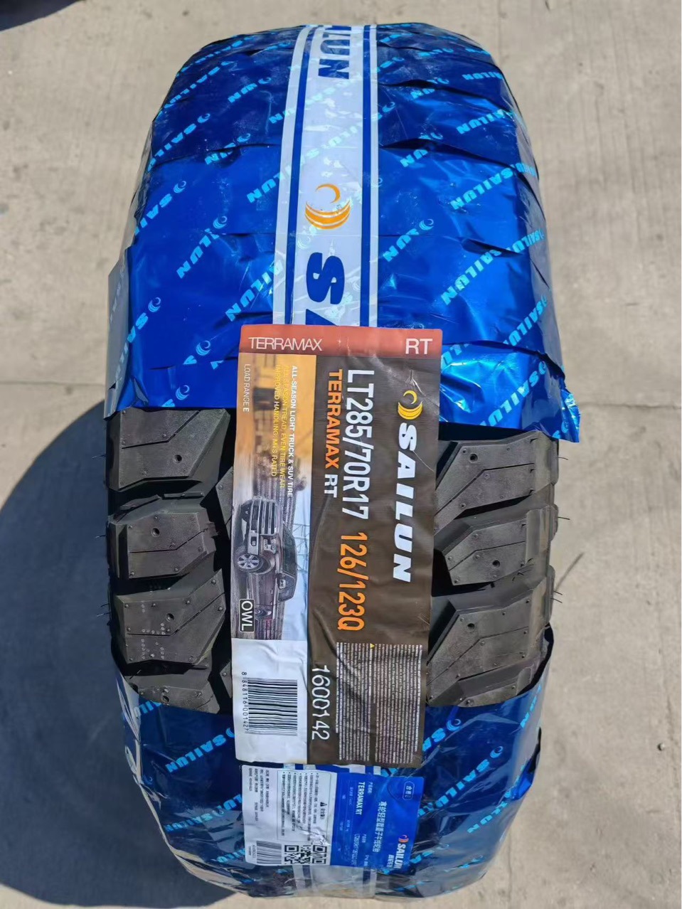 Sailun RT tire 35X37X12.5R17 265/275/285/60/65/70R17R18R20