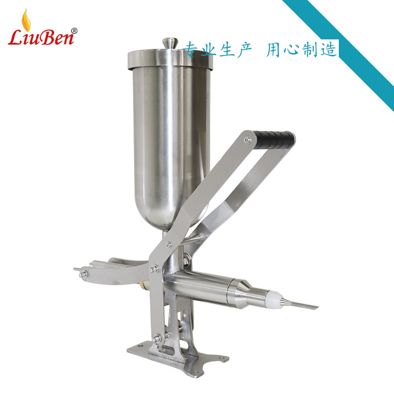 泡芙面包饼干注芯机充填奶油果巧克力设备手动电动充灌机器蛋糕