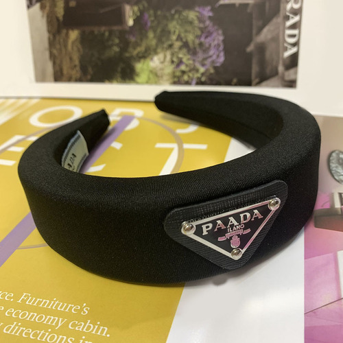 法式P家春秋季糖果色后海绵发箍女纯色宽边韩国高颅顶显脸小头箍