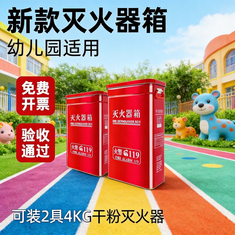 X Shopping Mall, School, Kindergarten New Fire Extinguisher Box, New Rounded Corner Box, Fire Extinguisher Empty Box, Fire Extinguisher Special Box