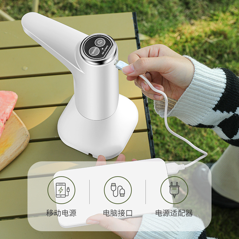 Household wireless water dispenser electric barrel water pump automatic dispensing and filling machine smart water absorber with base