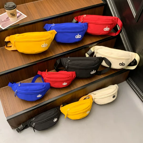 Korean Style Casual Sports Chest Bag for Boys and Girls, Stylish Letter Boy Crossbody Bag, Lightweight Travel Kidsren's Waist Bag, Trendy