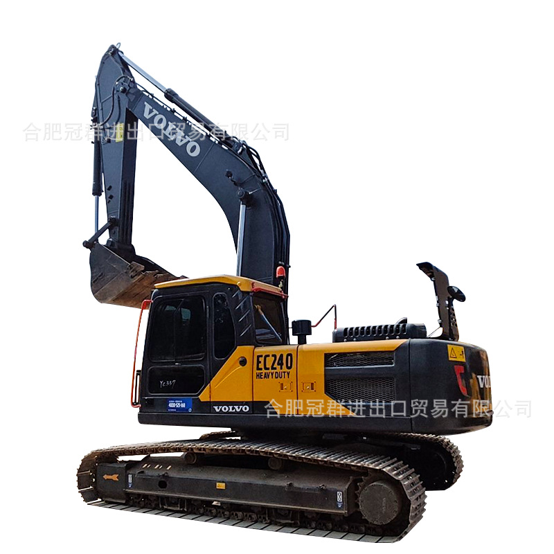 Comercio exterior venta directa Volvo EC240 excavadora tipo orugas gran construcción retroexcavadora hidráulica image 6