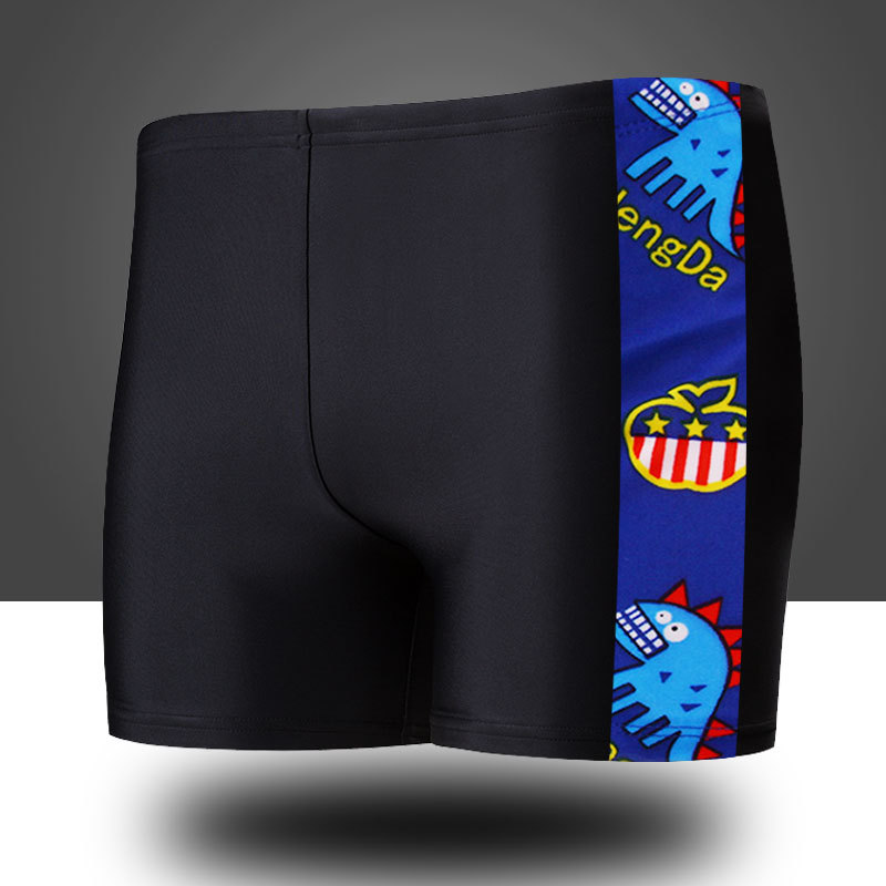 Bañador para niños traje de baño patchwork dibujos animados niños Boxer moda verano infantil Bañador para niños medianos y grandes