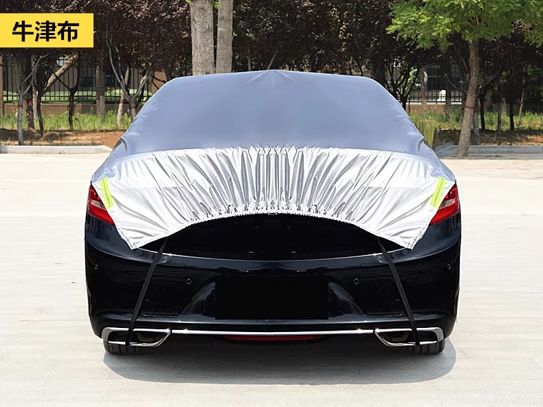 Car Half Cover Car Cover Sun Cover Summer Sun Protection Heat Insulation Rain and Dust Cover Sun Shield Half Body Car Cover Snow Cover