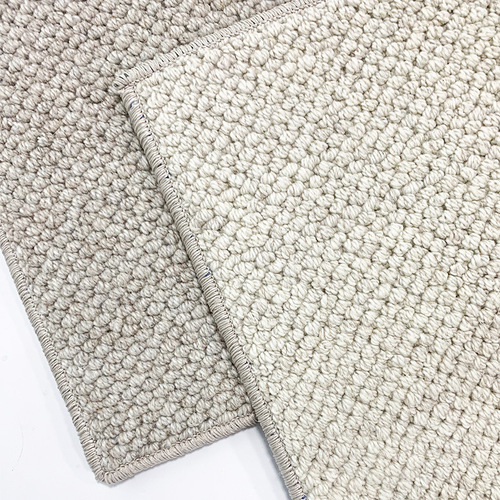 Wool-blend carpet living room coffee table rug pineapple circle solid color minimalist wabi-sabi style bedroom full-coverage blanket wholesale bedroom