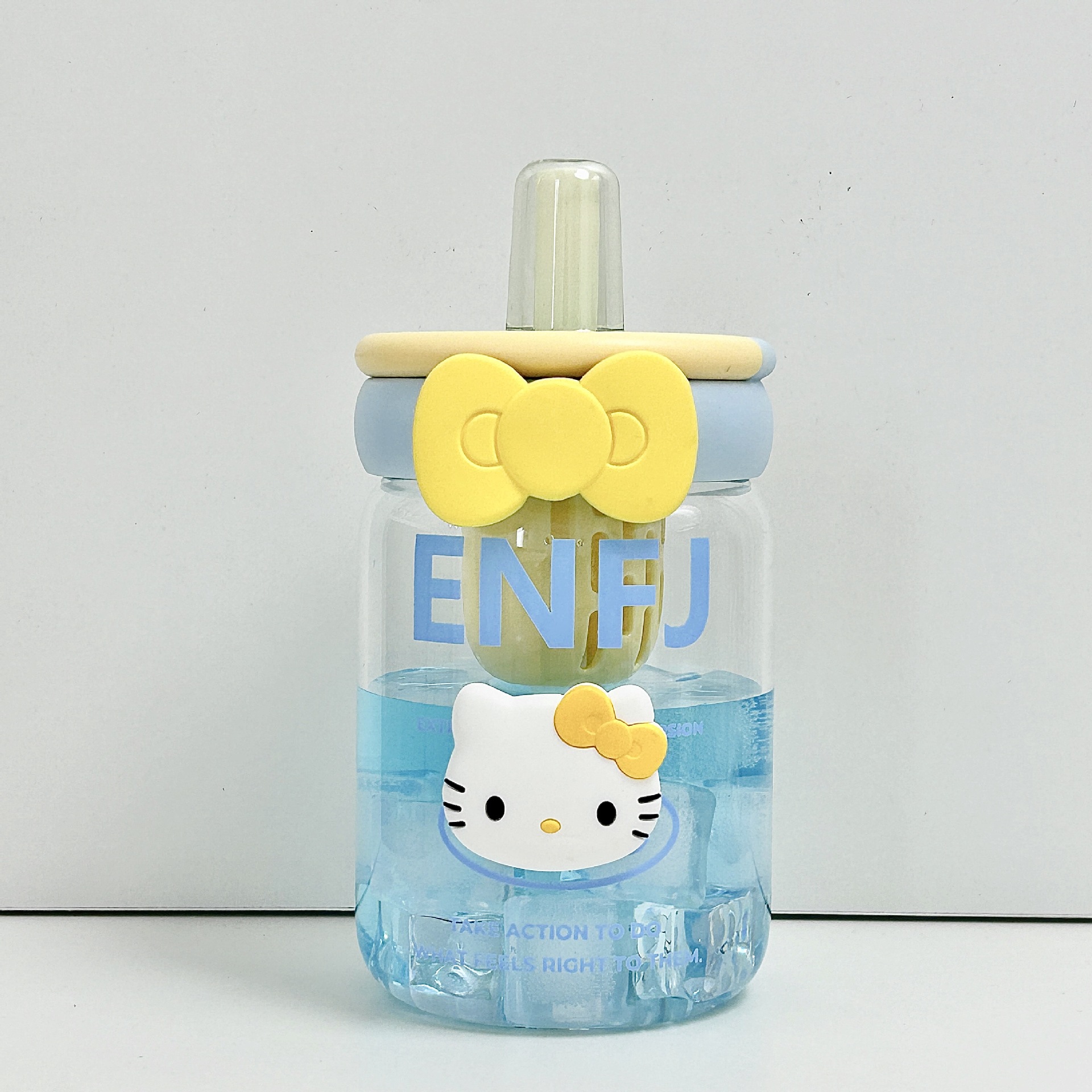 블루 키티 유리