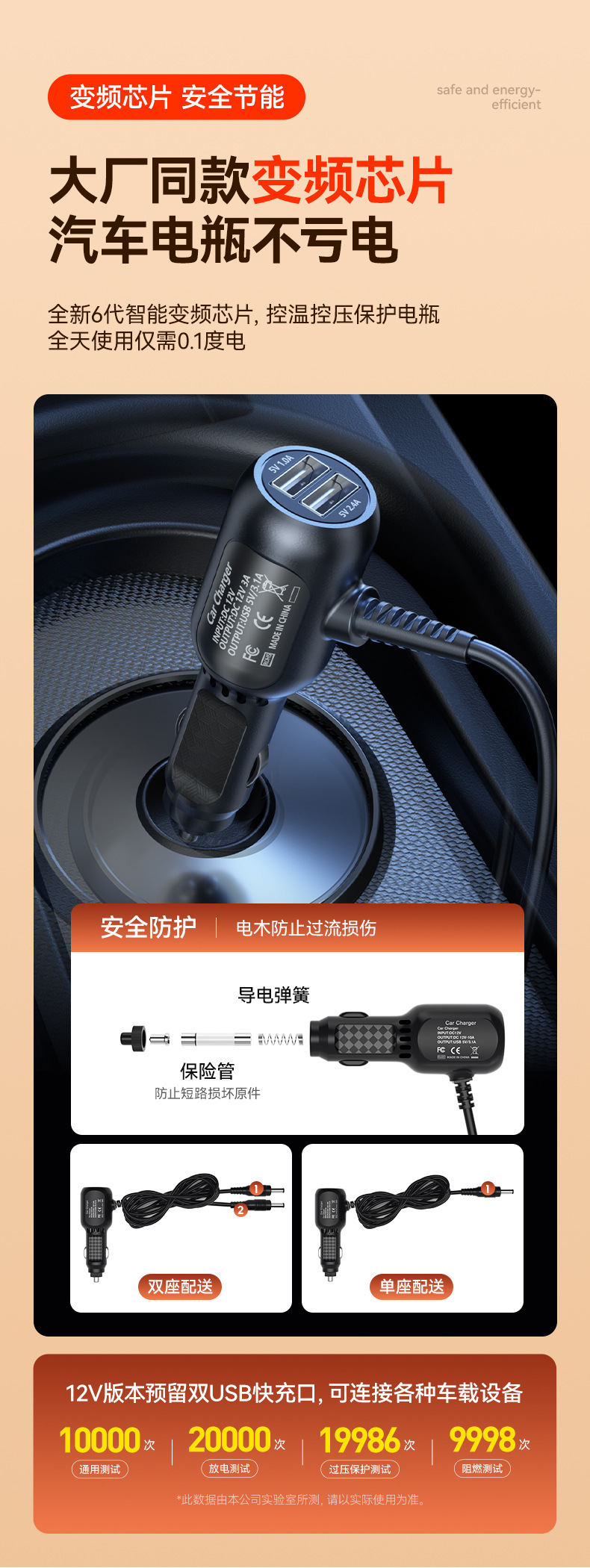 25 Years New Winter Superconducting Graphene Heating Imitation Snow Ferret Velvet Car Seat