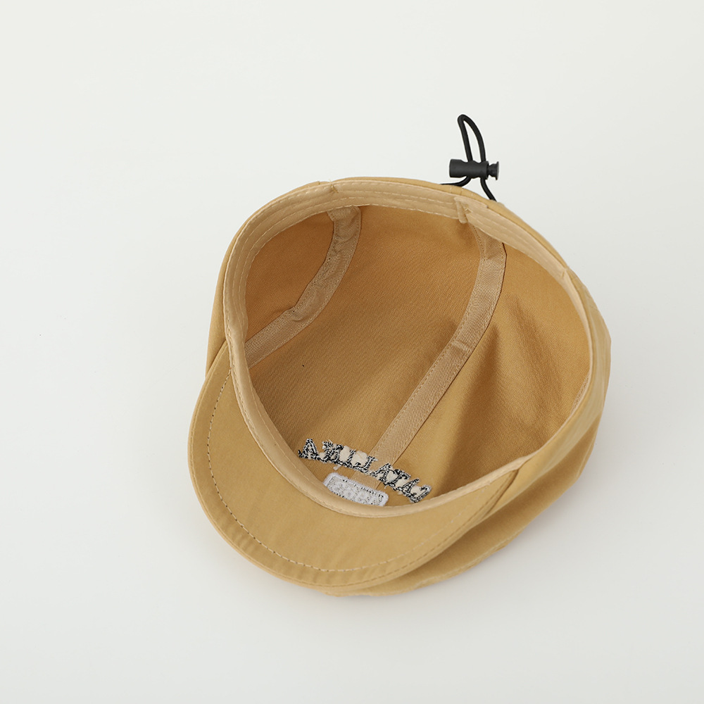 Boina infantil otoño-invierno para niños bebés 2024 nuevo invierno para niños guapo lengua de pato Gran Bretaña