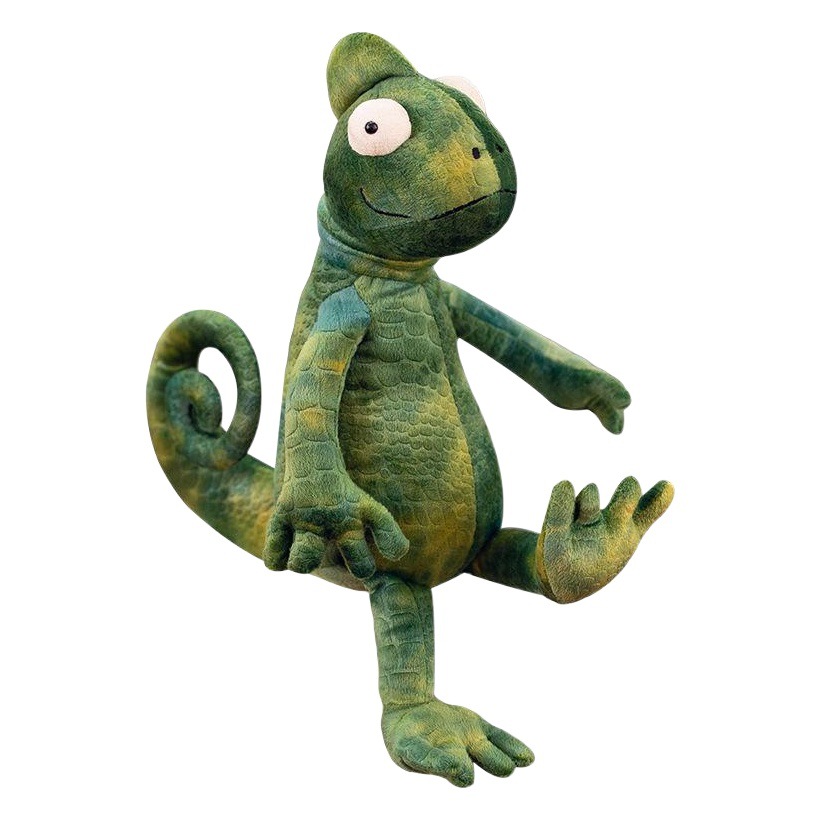 Simulación camaleón peluche juguete muñeca lagarto creativo divertido truco muñeca almohada regalo de Halloween al por mayor