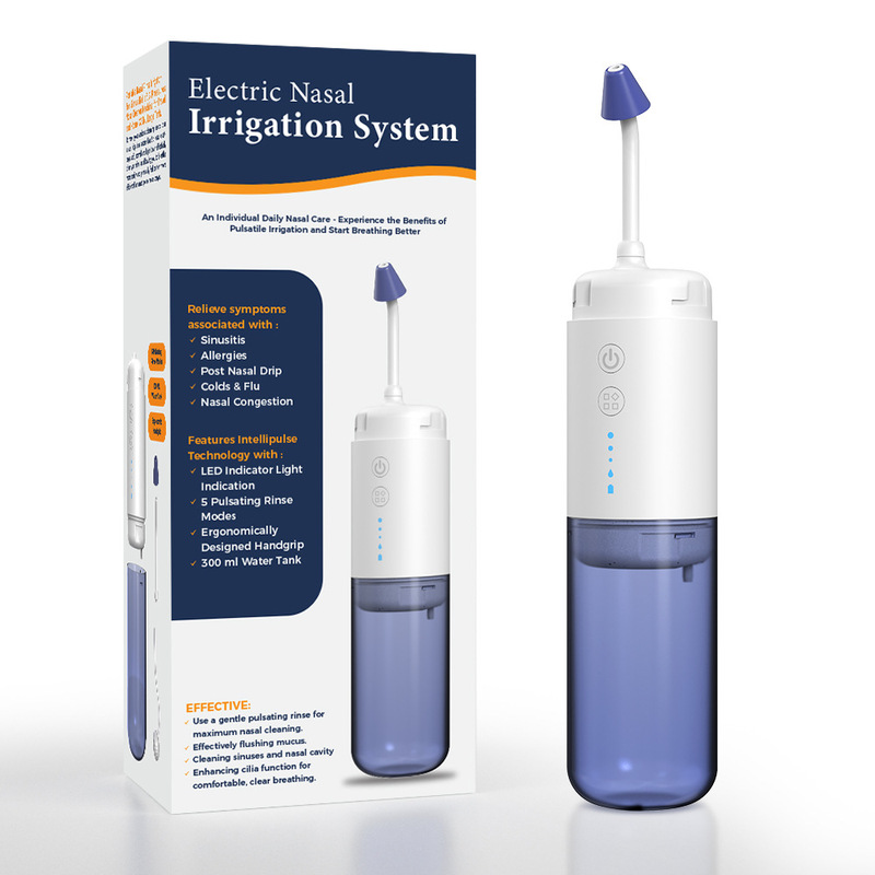 Cross-border new nasal irrigation system sinus irrigator electric nasal irrigator nasal irrigator to relieve sinus discomfort Cross-border new nasal irrigation system sinus irrigator electric nasal irrigator nasal irrigator to relieve sinus discomfort