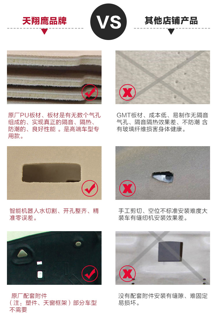 Zhengxin Old Excelle Touring Car Encore Hatchback Regal Excelle Inland Car Interior Ceiling Liner Assembly
