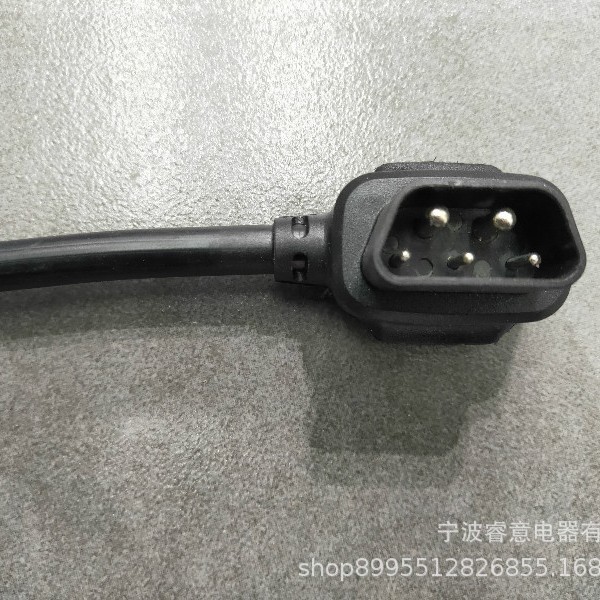 小牛电动车充电插头二芯N1S电池M1插头插座公头母头充电接口