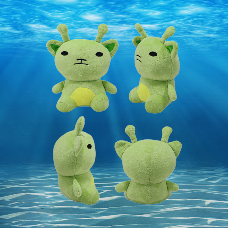 定做bogur Alien Cat Plushie 可爱外星人猫咪毛绒玩偶暗黑兔定制