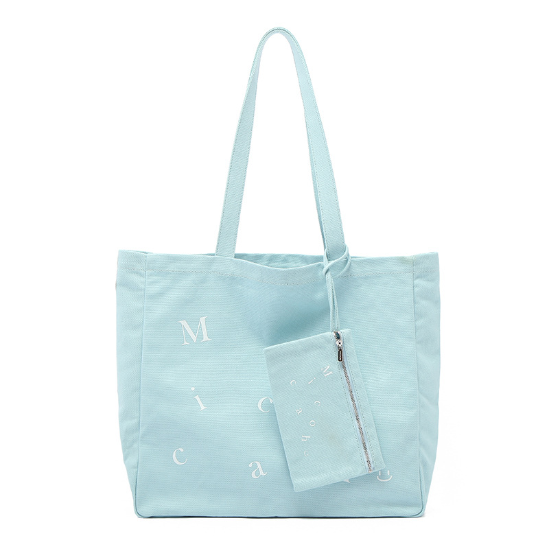 2025 Sommer Neue Dopamin Übergroße Kapazität Frische Leinwand Damen Umhängetasche Mode Vielseitige Freizeit Täglich Pendeln Täglich Einfach_voghion.com