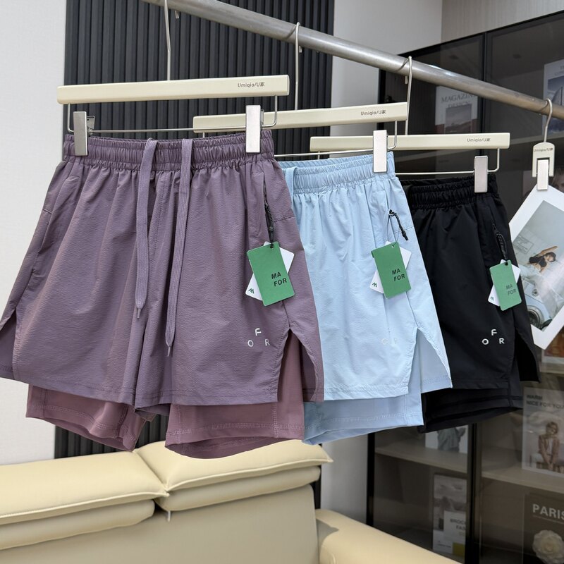 Affordable Alternative to 399: Outdoor Couple's Style Two-In-One Quick-Dry Running and Yoga Sports Shorts Skirt for Women Affordable Alternative to 399: Outdoor Couple's Style Two-In-One Quick-Dry Running and Yoga Sports Shorts Skirt for Women