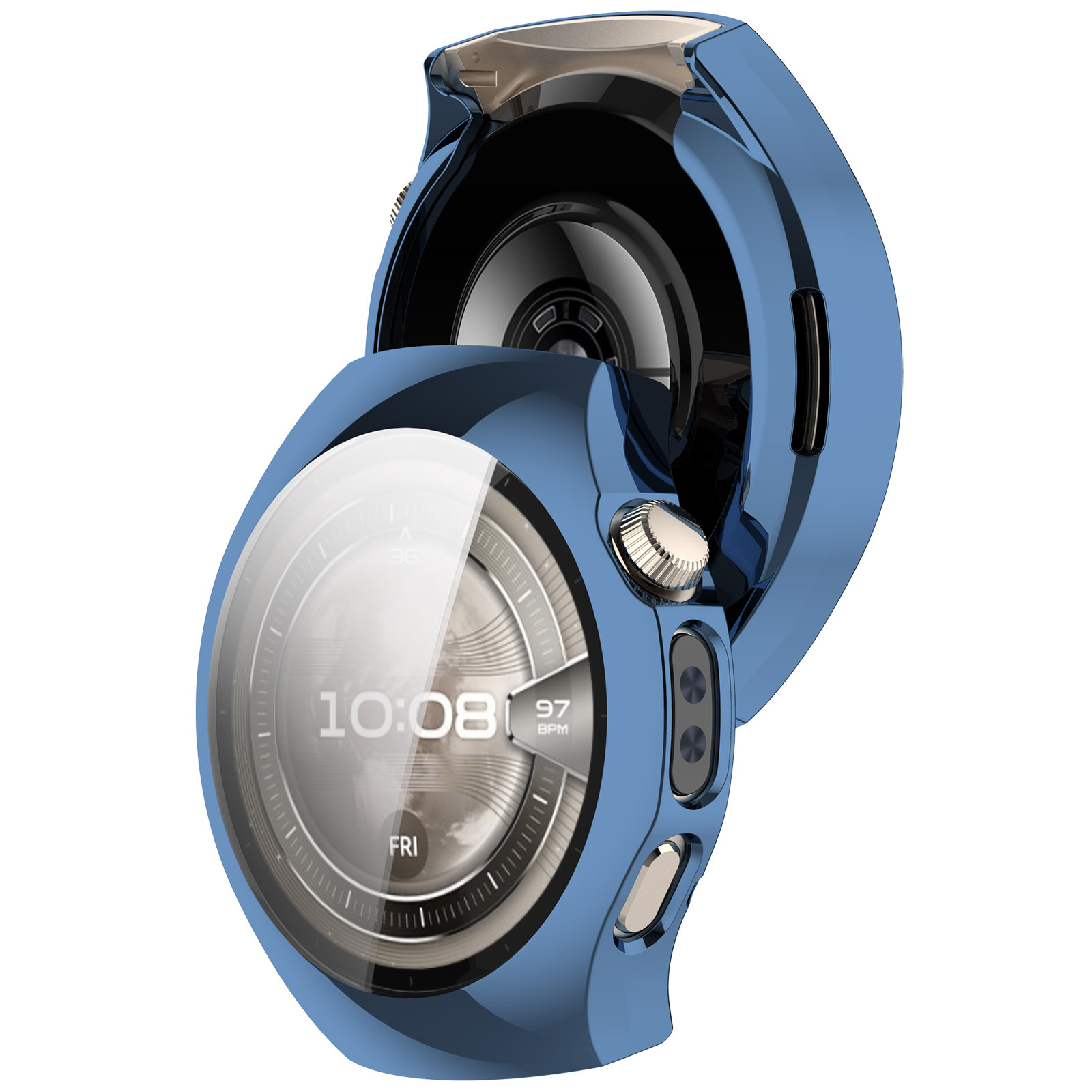 Xinyuan Shuntong is suitable for the Huawei watch5 protective case with a 42MM tempered film and a full 46MM integrated case and film watch case undefined