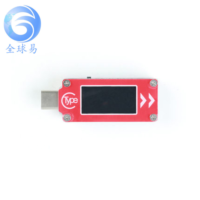 TC64快充PD检测 Type-C电压电流表 容量温度测量测试仪 彩屏
