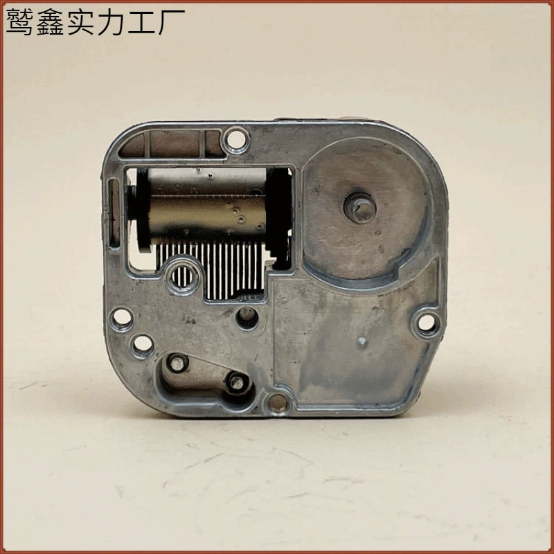 Quality electric wind-up music box with accessories, handmade