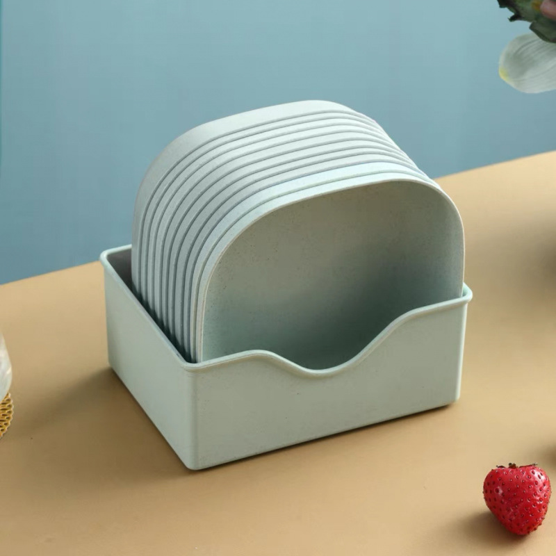 骨皿を吐く食卓の骨皿家庭用骨皿スナック皿プラスチックテーブルのゴミ皿は皿の骨皿の味を吐く|undefined