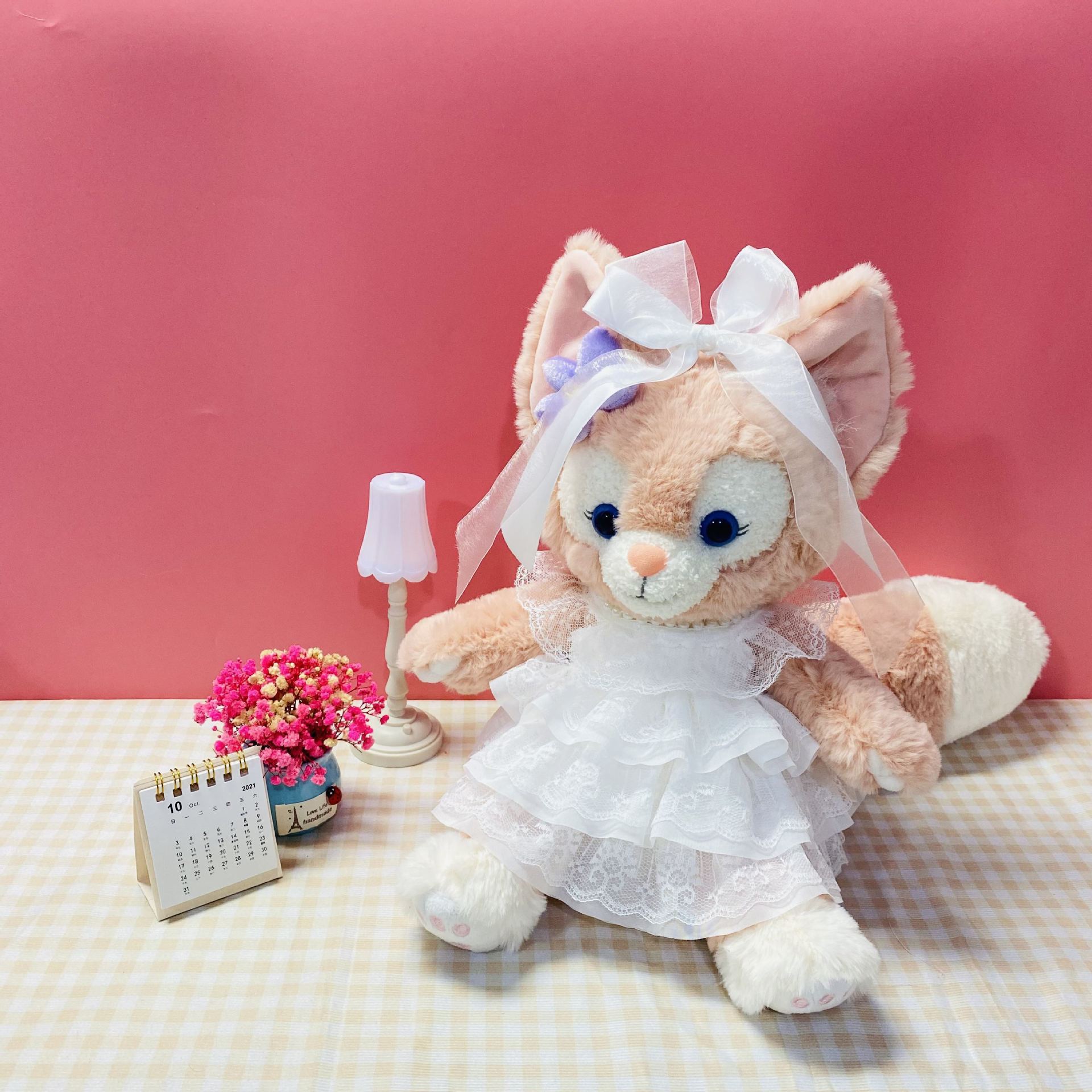 화이트 펄 웨딩 드레스