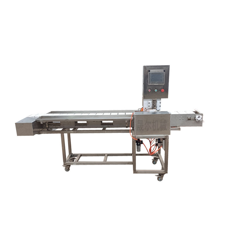 Máquina de corte automático para calamar, algas, anguila, filete de anguila, abollo, kebab, barbacoa, kebab de cordero