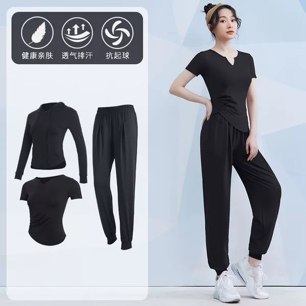 Black set, jacket, 3 piece set