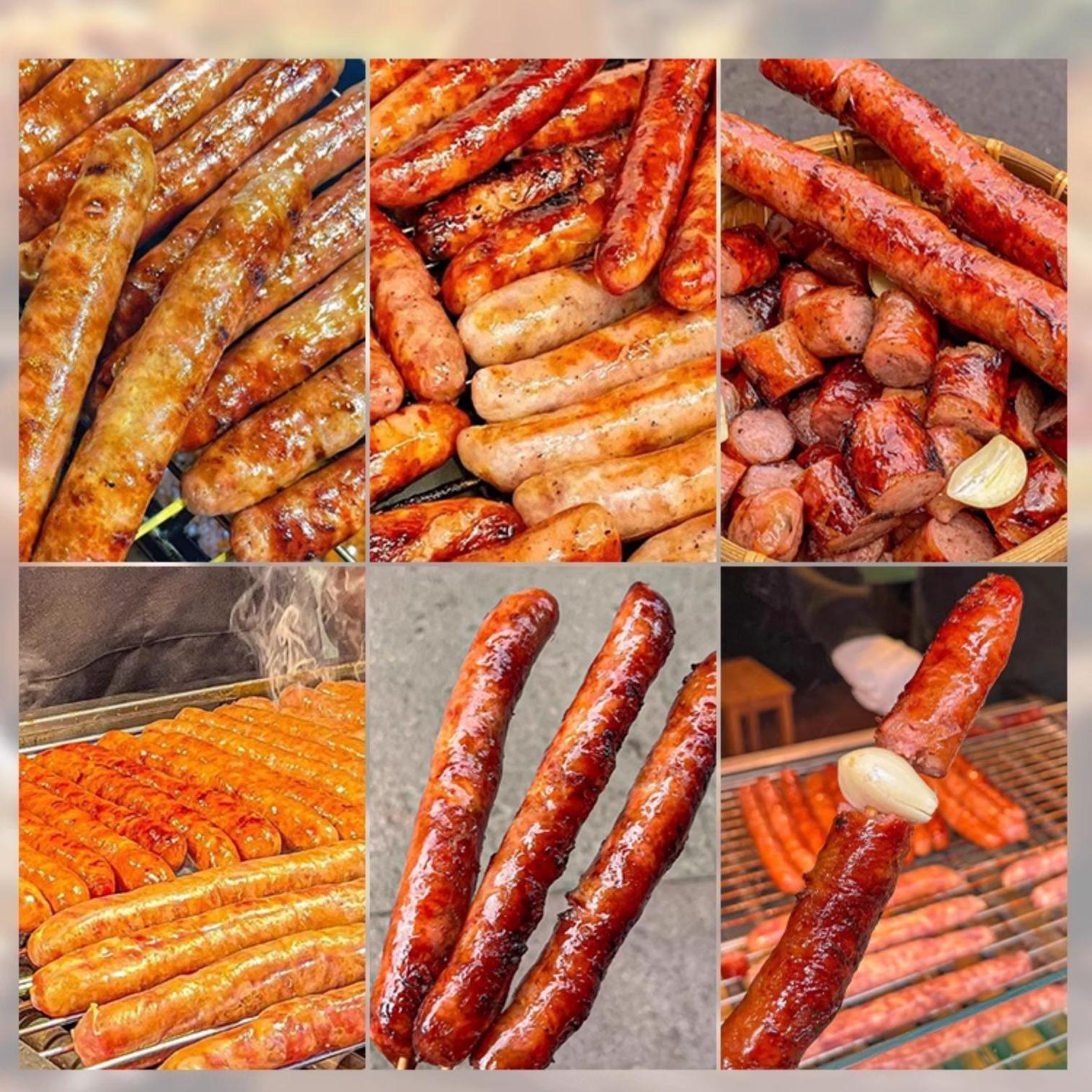 바왕 돼지고기 찜소시지 [150g*60개] 길이 약 20cm