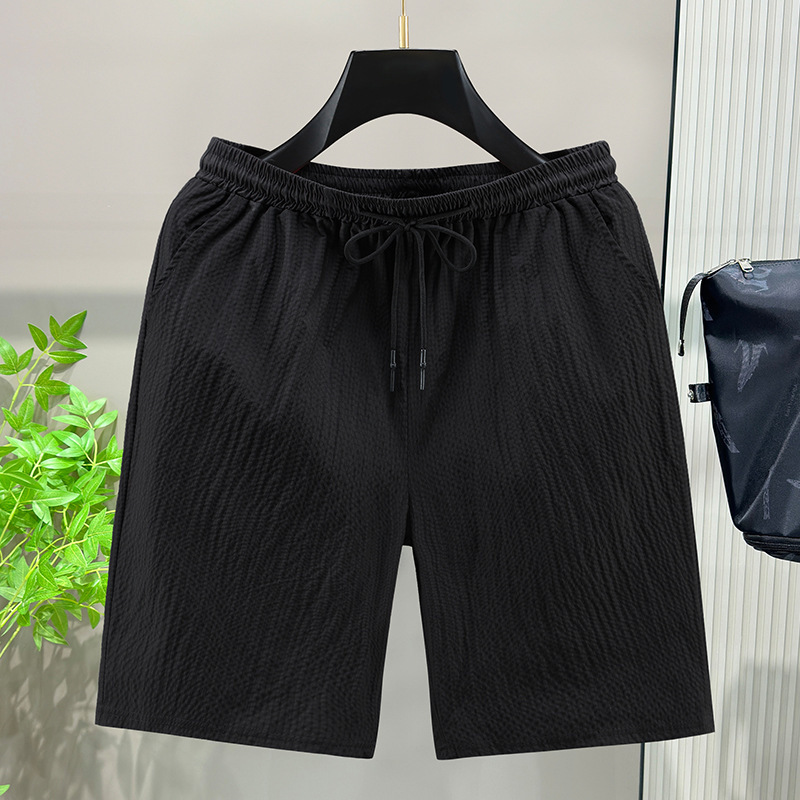 2025 New Shorts Men's Quick-drying Summer Thin Fat Fashion Brand Loose Plus Large Size Casual Sports Pants