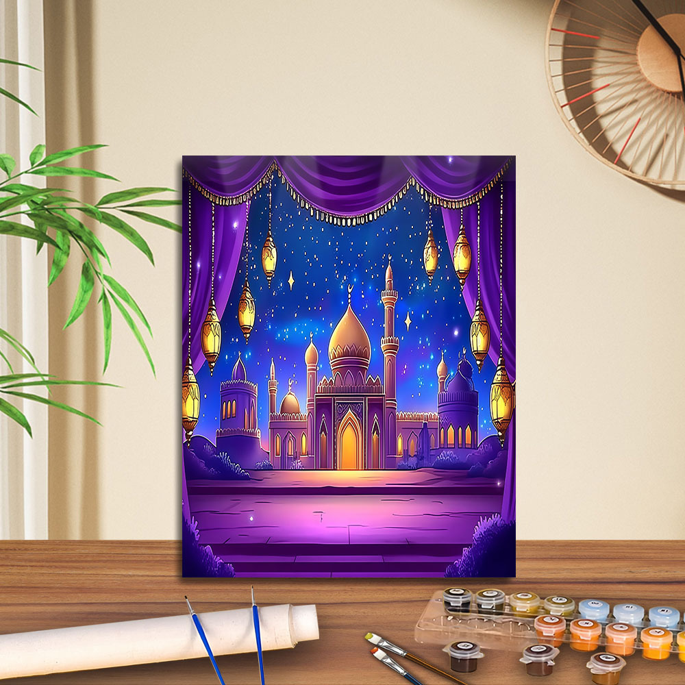 Transfronterizo jitdiy agente de pintura al óleo digital fabricantes al por mayor artesanal amazon pintura al óleo decorativa barraca de relleno