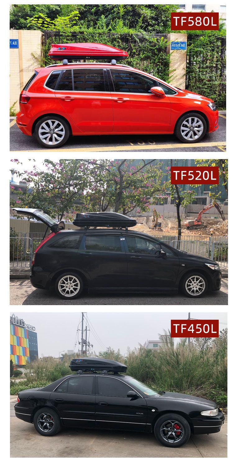 Tiefu Genuine Car Roof Luggage Universal Car Luggage Suitcase Luggage Rack Crossbar Thickened