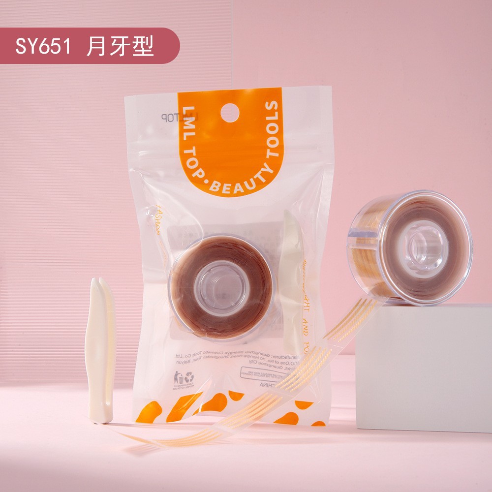 Shàng yě Lā Mǐ Lā rolled double eyelid sticker 300 pairs lace widened crescent-shaped beauty eye stickers SY650