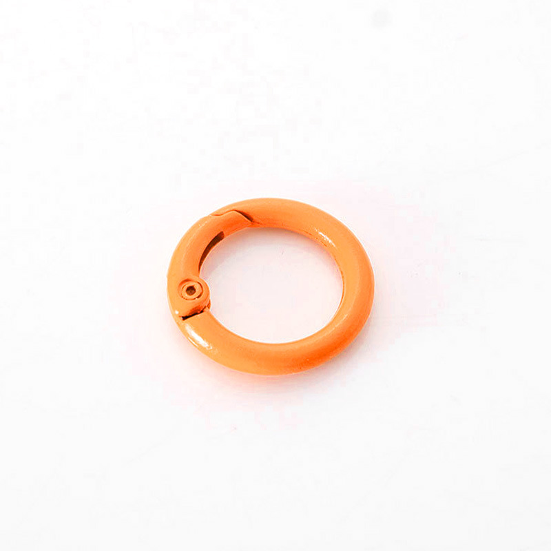 23mm llavero de resorte pintado colorido llavero de perro de montaña hervidor gancho DIY joyería bolso percha percha image 19